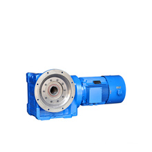 K series bevel-helical 90 degree speed reducer with motor
